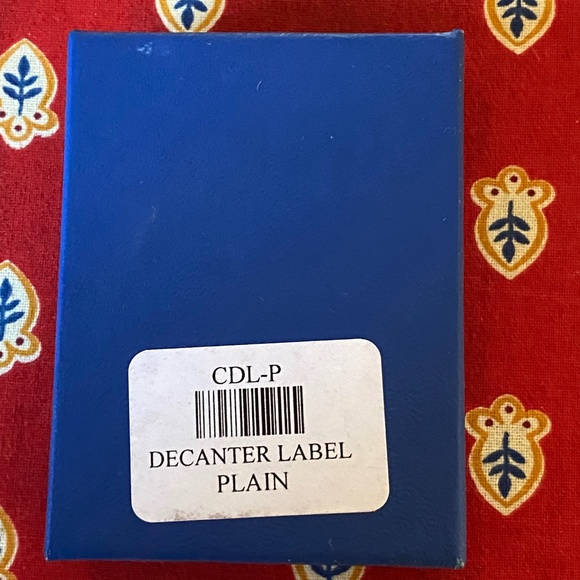 Salisbury Pewter Plain Decanter Label BNIB - Picture 3 of 8